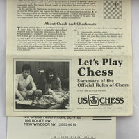Excalibur Stiletto II Chess Game 5T-932E - Excalibur - Great Condition