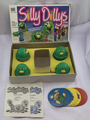 Silly Dillys Game - 1988 - Milton Bradley - Good Condition