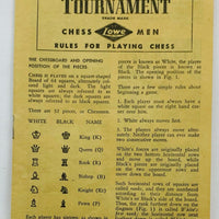 Chessmaster Game - 1945 - E.S. Lowe - Good Condition