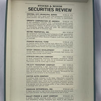 Stocks & Bonds Game - 1964 - 3M - Great Condition