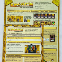 Escape: The Curse of the Temple Game - 2012 - Queen Games - Great Condition