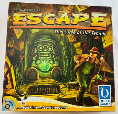 Escape: The Curse of the Temple Game - 2012 - Queen Games - Great Condition