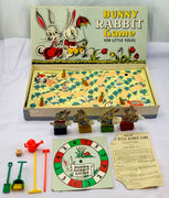 The Bunny Rabbit Game - 1942 - Parker Brothers - Good Condition