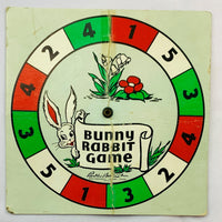 The Bunny Rabbit Game - 1942 - Parker Brothers - Good Condition