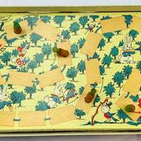 The Bunny Rabbit Game - 1942 - Parker Brothers - Good Condition