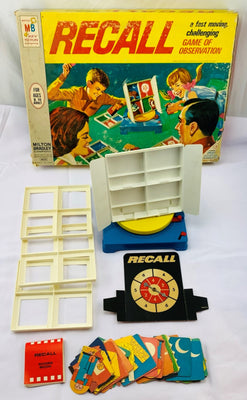 Recall Game - 1968 - Milton Bradley - Great Condition