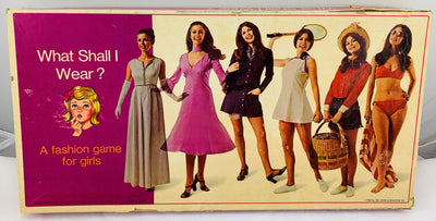 What Shall I Wear?: A Fashion Game for Girls - 1969 - Selchow & Righter - Good Condition