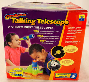 GeoSafari Talking Telescope - 2006 - Great Condition