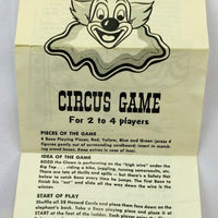 Bozo the Clown Circus Game - 1960 - Transogram - Great Condition