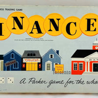 Finance Game - 1962 - Parker Brothers - Good Condition