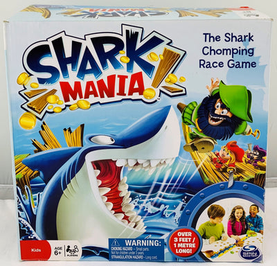 Shark Mania Game - 2014 - Spin Master - Great Condition