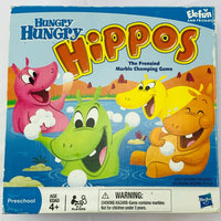 Hungry Hungry Hippos Game - 2008 - Milton Bradley - Great Condition