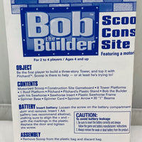 Bob the Builder: Scoop's Construction Site Game - 2001 - Milton Bradley - Great Condition