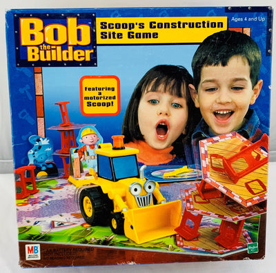 Bob the Builder: Scoop's Construction Site Game - 2001 - Milton Bradley - Great Condition