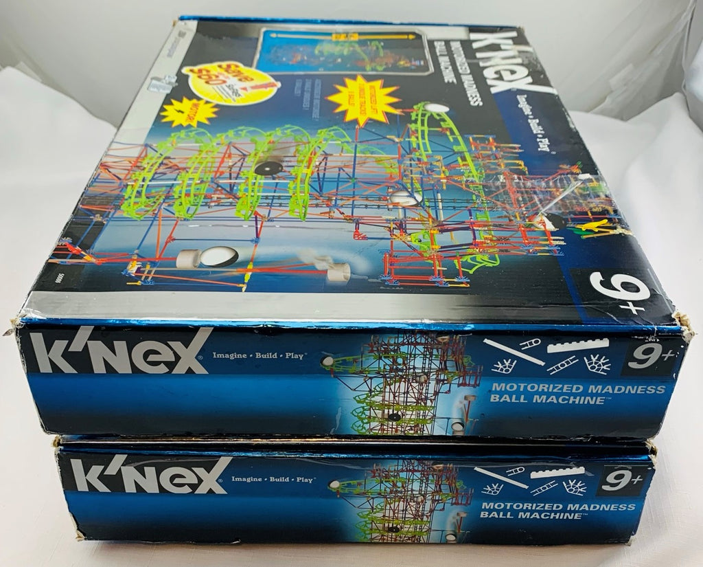 K'Nex Motorized Madness Ball Machine - Complete - Very Good Condition