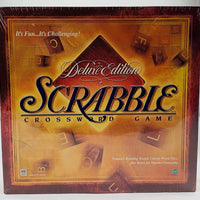 Scrabble Deluxe Edition - 1999 - Milton Bradley - New Sealed