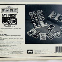 Sesame Street My First Uno Game - 1989 - Mattel - Great Condition