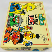 Sesame Street My First Uno Game - 1989 - Mattel - Great Condition