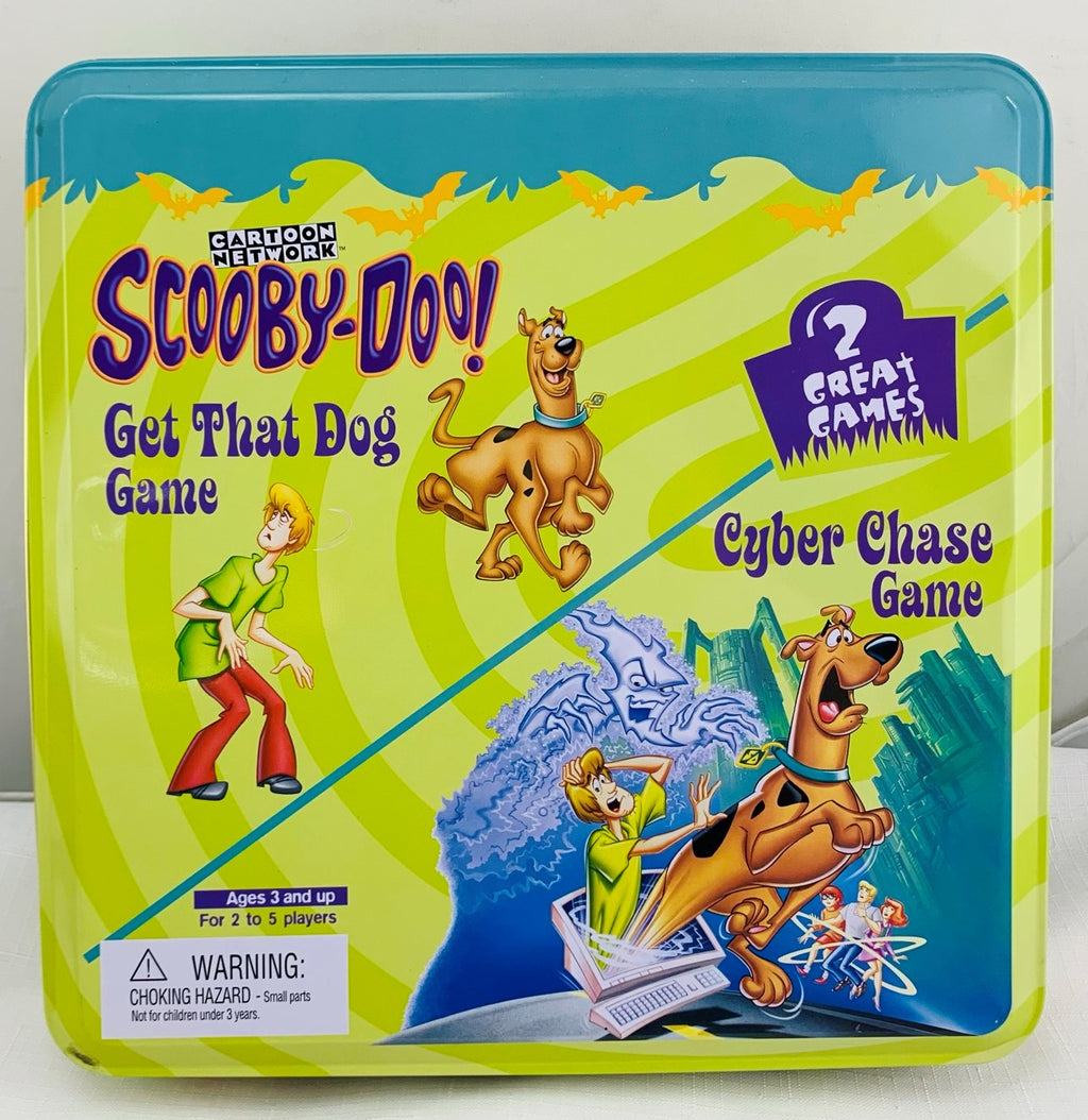 Scooby-doo! Cyber Chase & Get That Dog Games - 2001 - Pressman - Great Condition