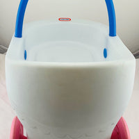 Little Tikes Pink and White Doll Stroller -  Great Condition