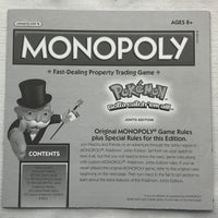 Pokemon Monopoly Game Johto Edition - 2016 - USAopoly - Great Condition