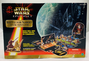 Star Wars: Episode I – Battle for Naboo 3-D Action Game - 1999 - Milton Bradley - New Old Stock