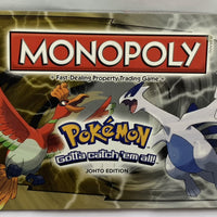 Pokemon Monopoly Game Johto Edition - 2016 - USAopoly - Great Condition