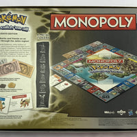 Pokemon Monopoly Game Johto Edition - 2016 - USAopoly - Great Condition