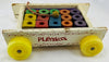 Playskool Wood Block Wagon - Good Condition