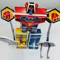 Power Rangers Megazord 3D Puzzle - 1994 - Roseart - Great Condition