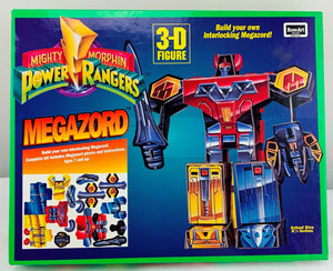 Power Rangers Megazord 3D Puzzle - 1994 - Roseart - Great Condition