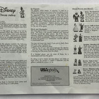 Disney Chess Set Heroes and Villains - 2004 - Hasbro - Great Condition