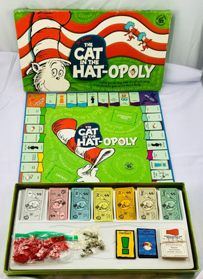 Cat in the Hat Monopoly Game - 2003 - USAopoly - Great Condition