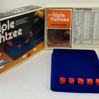 Triple Yahtzee Game - 1978 - E.S. Lowe - Great Condition
