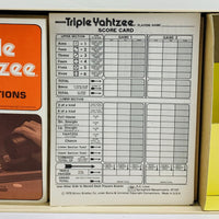 Triple Yahtzee Game - 1978 - E.S. Lowe - Great Condition