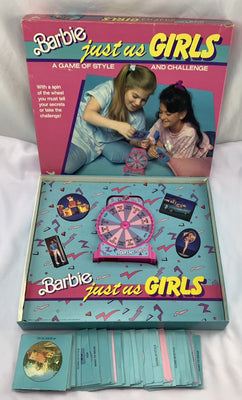 Barbie Just Us Girls Game - 1989 - Cardinal - Great Condition