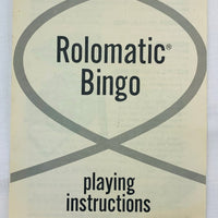 Rolomatic Bingo Game - Lowe - 1973 - Great Condition