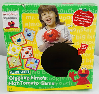 Giggling Elmo's Hot Tomato Game - 2007 - Cardinal - Great Condition