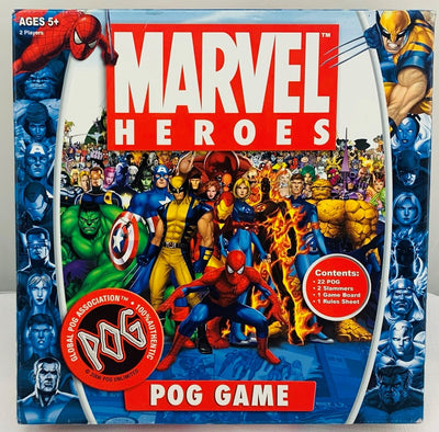 Marvel Heroes Pog Game - 2006 - Great Condition