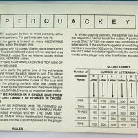 Perquackey Game - 1990 - Cardinal - Great Condition