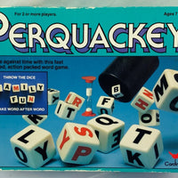 Perquackey Game - 1990 - Cardinal - Great Condition
