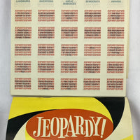 Jeopardy Game 4th Edition - 1964 - Milton Bradley - Great Condition