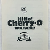 Hi Ho! Cherry-O VCR Game - 1987 - Golden - Great Condition