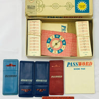 Password Game 6th Edition - 1966 - Milton Bradley - Good Condition