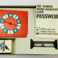 1984 Password Game 23rd Edition by Milton Bradley Complete Good Condition