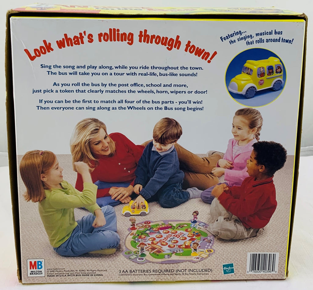 Wheels On The Bus Game 2000 Milton Bradley Great Condition wheels-on-the-bus-game-2000-milton-bradley-great-condition