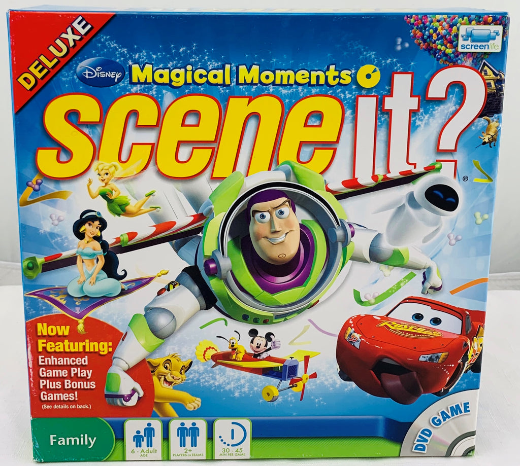 Scene It? Disney Magical Moments Deluxe Game - 2010 - Mattel - Great Condition