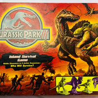 Jurassic Park III: Island Survival Game - 2001 - Milton Bradley - Great Condition