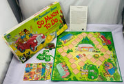 The Berenstain Bears So Much To Do Game - 1992 - Harmony Toys - Great Condition