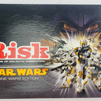 Star Wars Risk Clone Wars Edition - 2005 - Hasbro - Complete